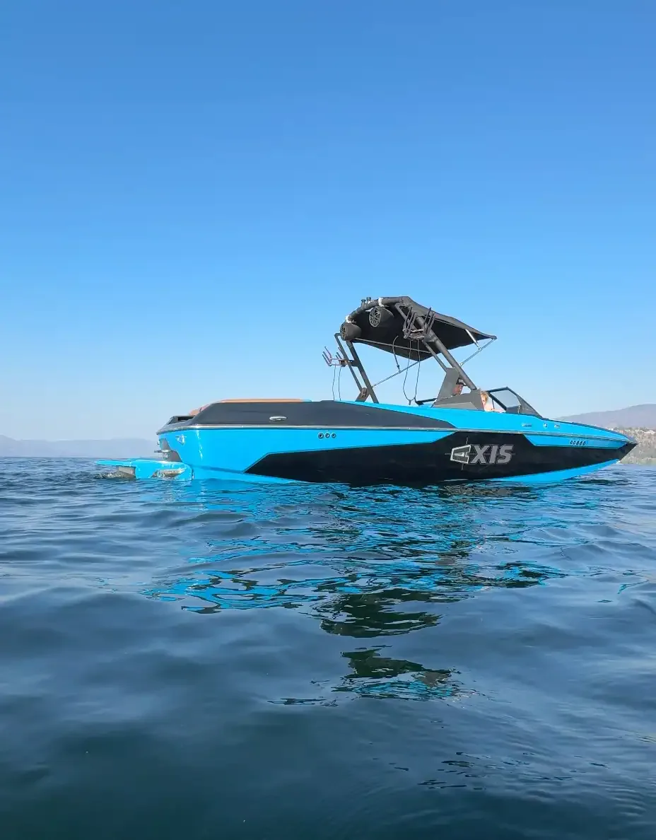 Boating on Okanagan Lake