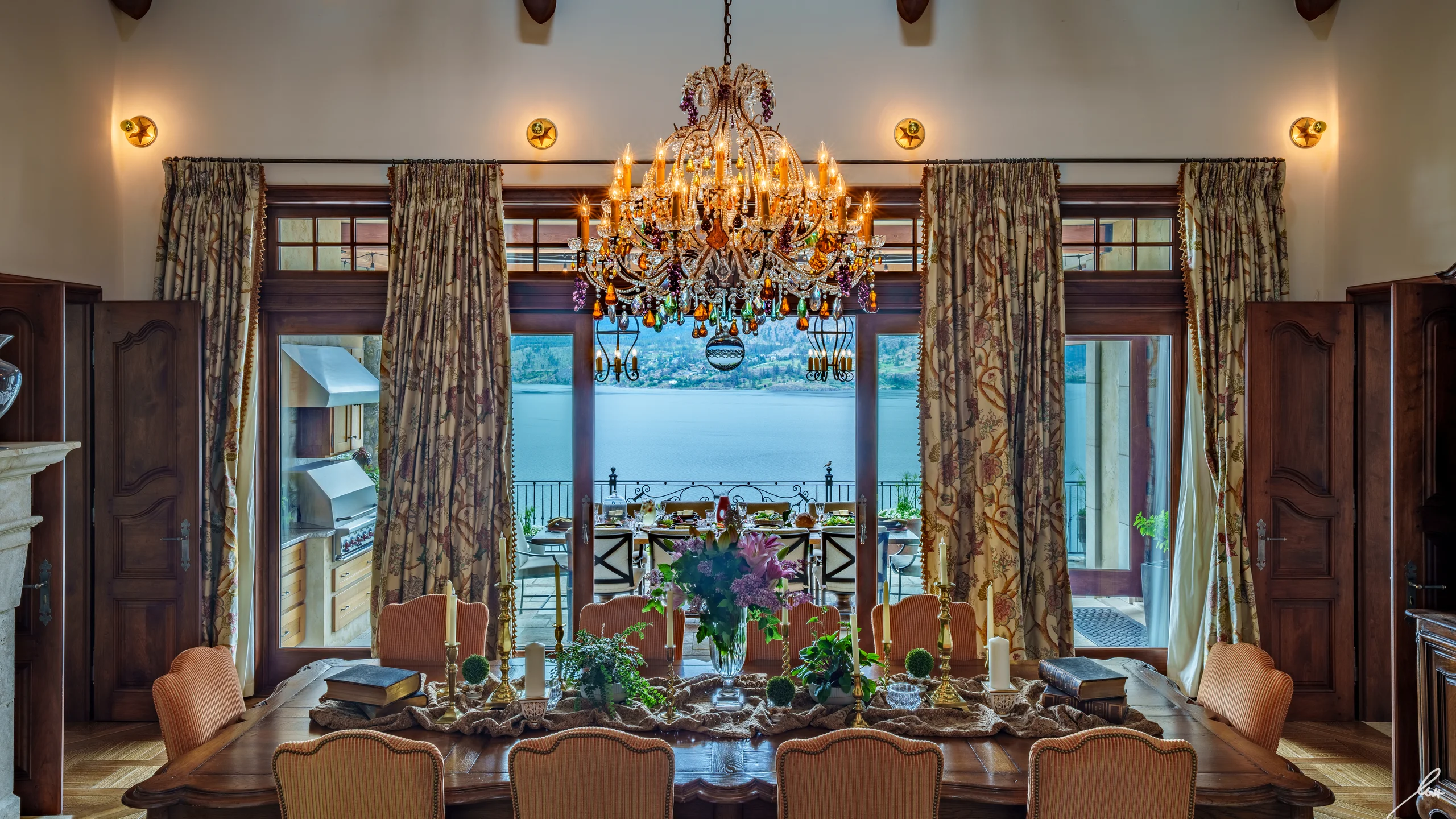 Fine dining at Château Okanagan